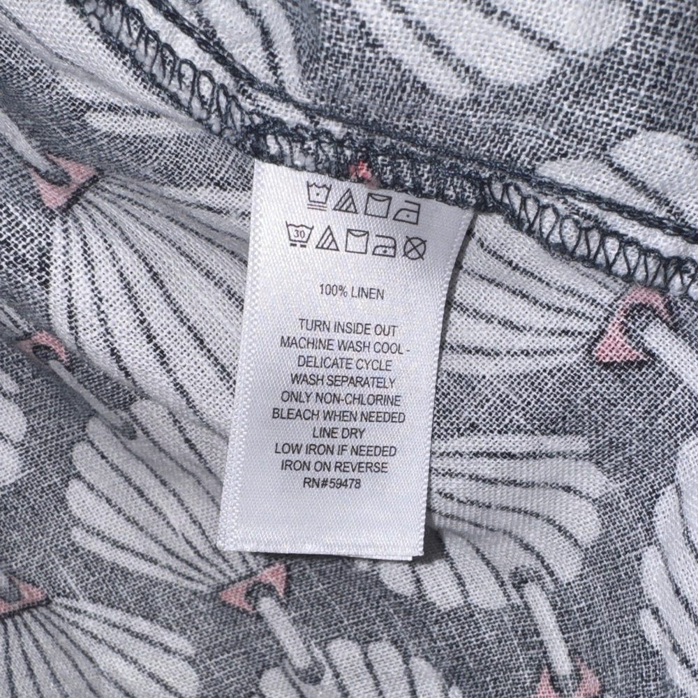 Shell Pattern Button Up - Picture 4 of 5